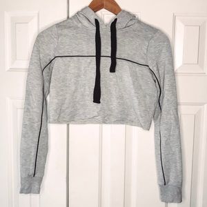 Garage Cropped Hoodie